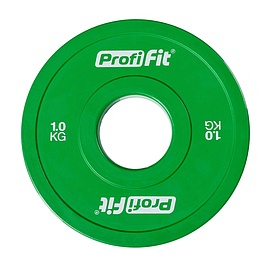 Диск обрезиненный цветной D51 мм PROFI-FIT 1 кг